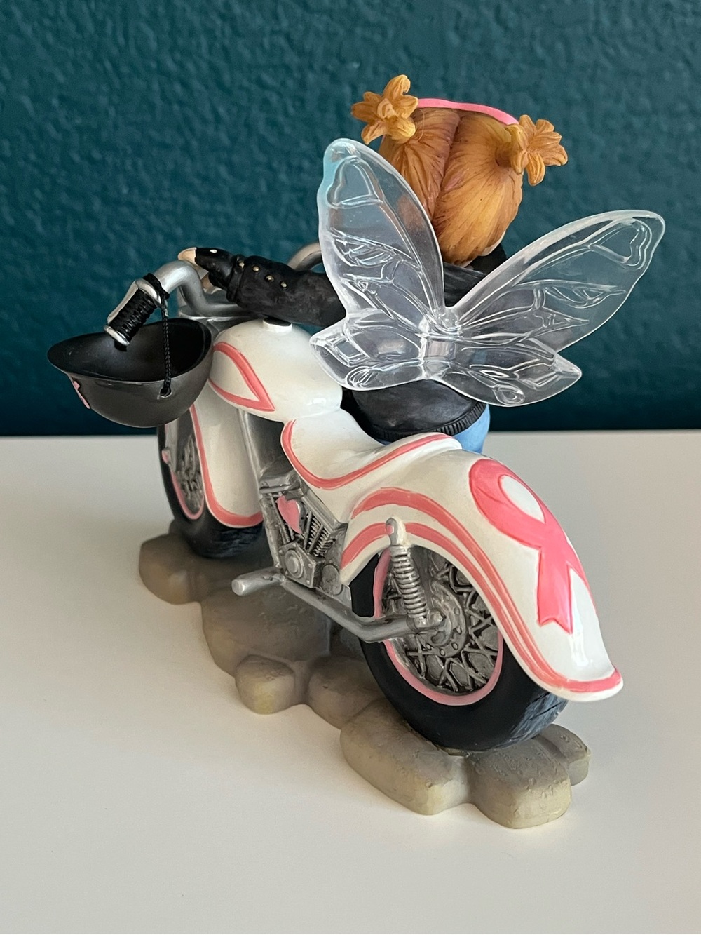 Enesco My Little Kitchen Fairies: Hope on Wheels Breast Cancer Awareness Figure - Picture 6 of 8